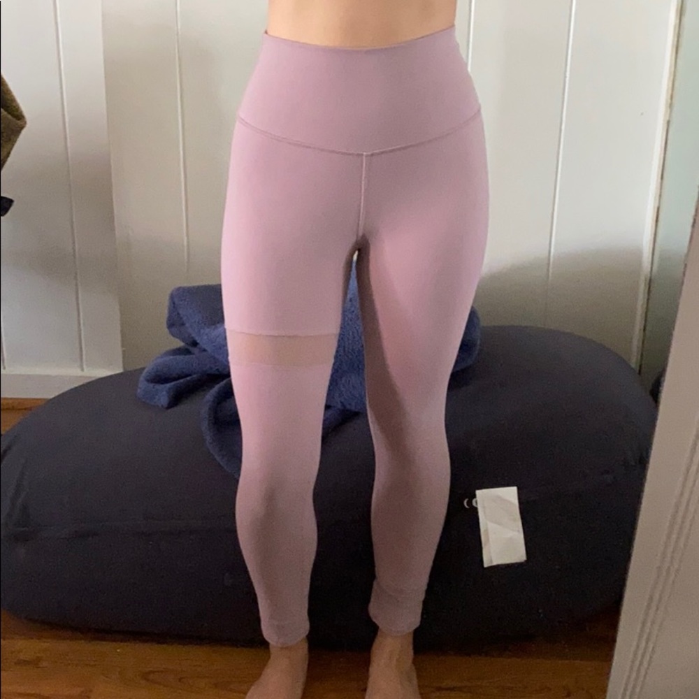 Alo 7/8 Dusted Plum Leggings XS